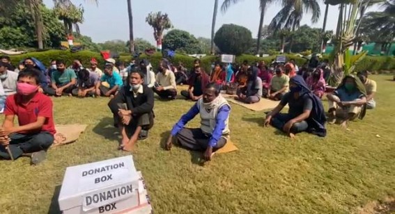 BJP’s Promise of Regularizing All Contractual Employees Turned JUMLA, Workers of ICAR in Strike for 9 Days against Privatization of Govt Sector BJP’s Promise of Regularizing All Contractual Employees Turned JUMLA, Workers of ICAR in Strike for 9 Days against Privatization of Govt Sector